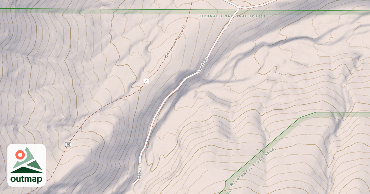 Map of DEADMAN