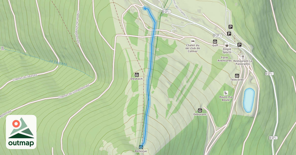 Map of Bellevue