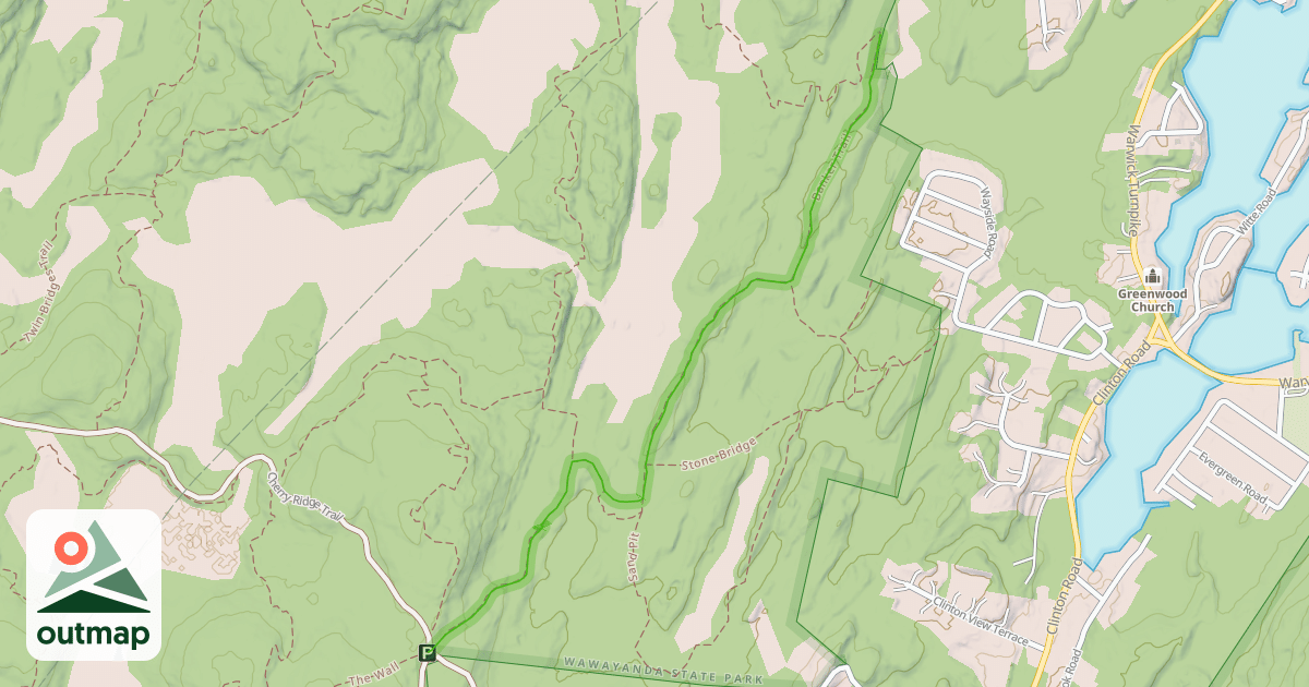 Map of Banker Trail