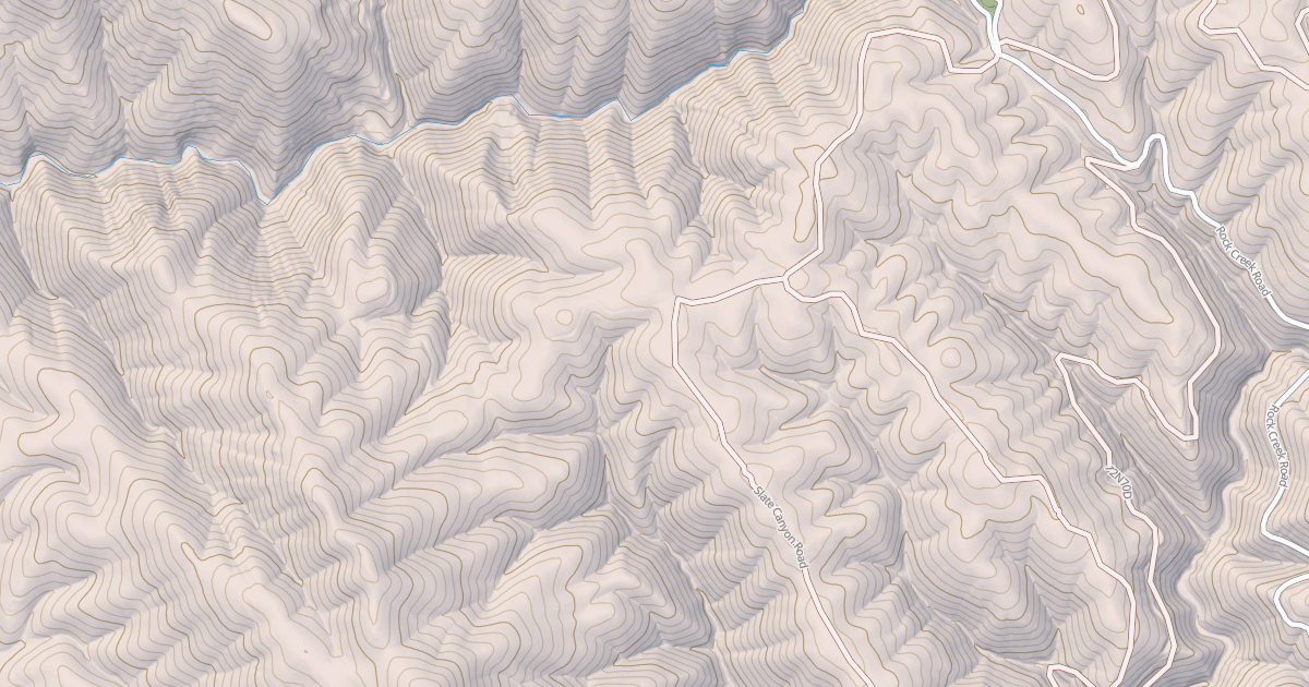 Map preview of BALLARAT CANYON