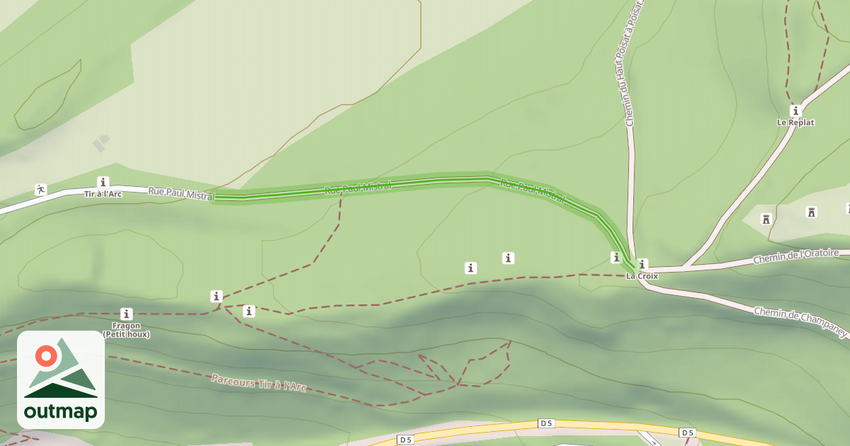Map of Rue Paul Mistral