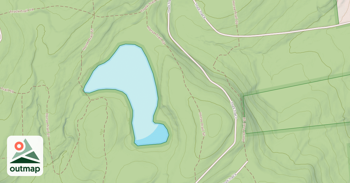 Map of Horse Trail 52