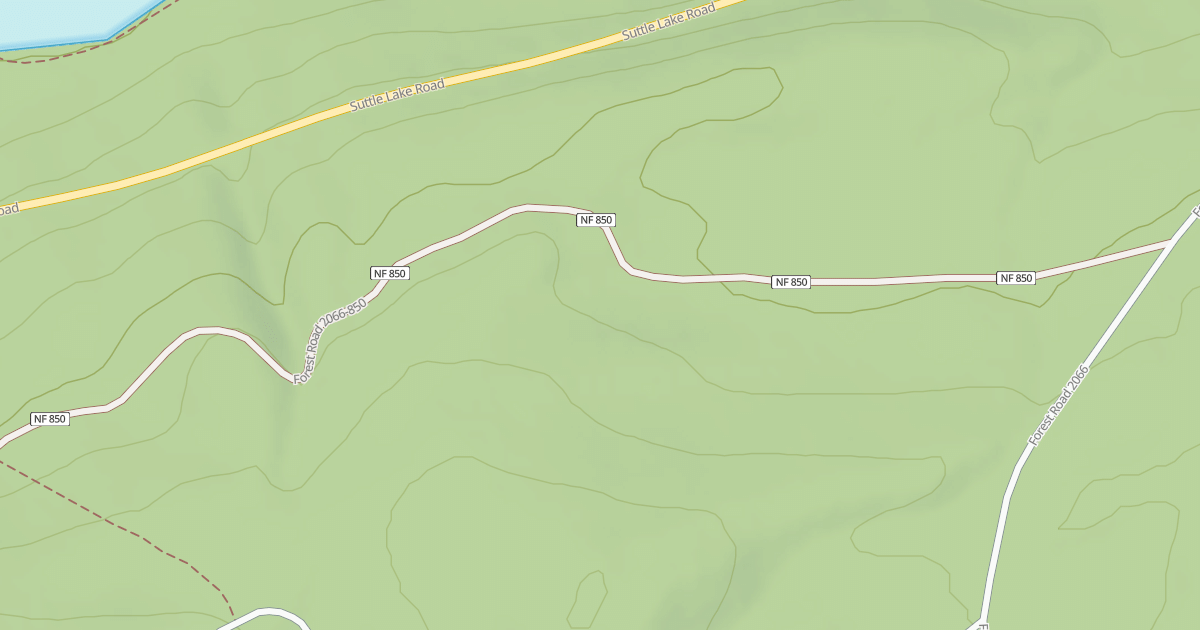 Map preview of USFS Motor Vehicle Use Map Roads {3CD054A1-A2B2-4EC1-8ABE-8E78B00866B0}