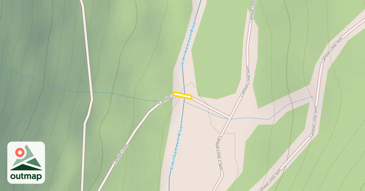 Map of Cambie Loop