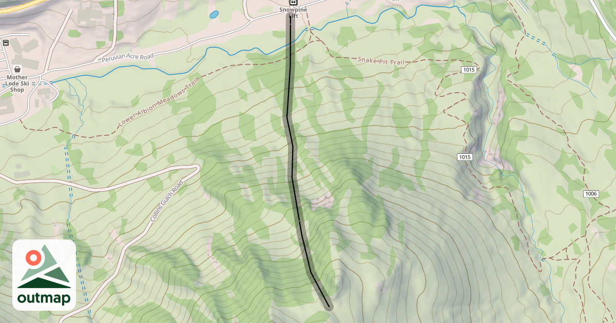 Map of Hourglass Chute