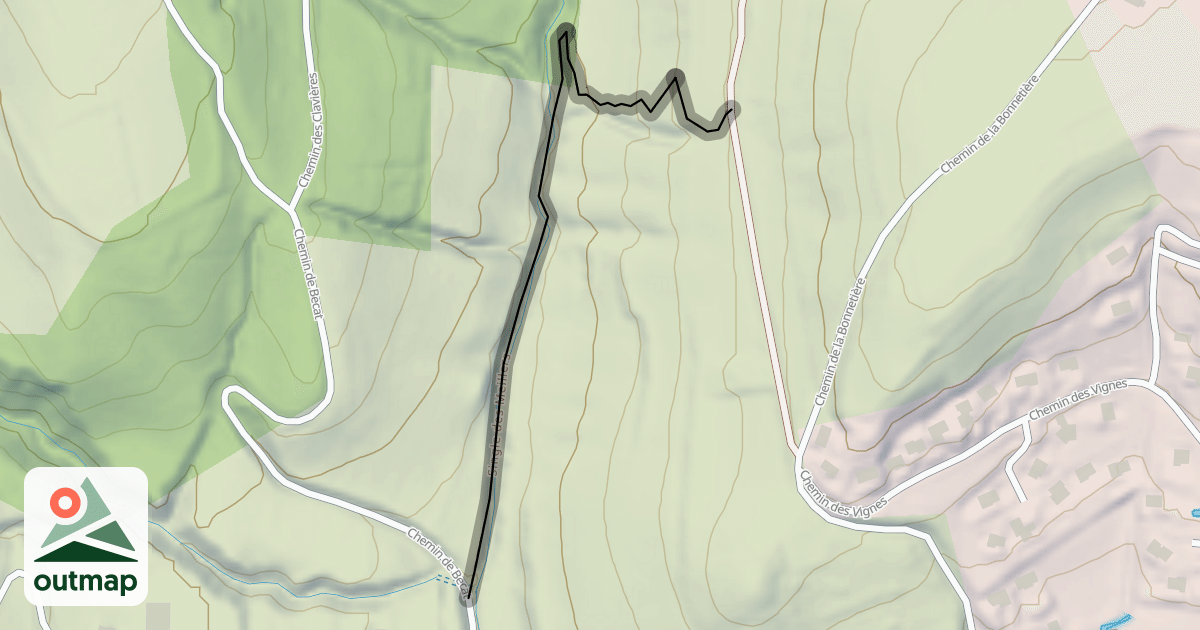 Map of Single des Meillers