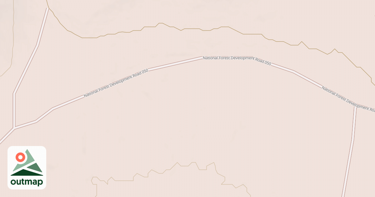 Map of USFS National Forest System Roads {C3367152-9EA2-44D9-BEF9-7B135E952606}