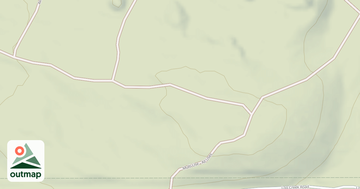 Map of Interlake State Recreation Area Trails