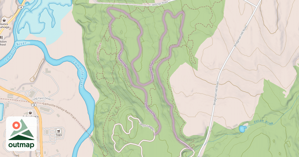 Map of Shepard's Trail