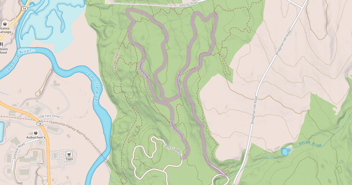 Map preview of Shepard's Trail