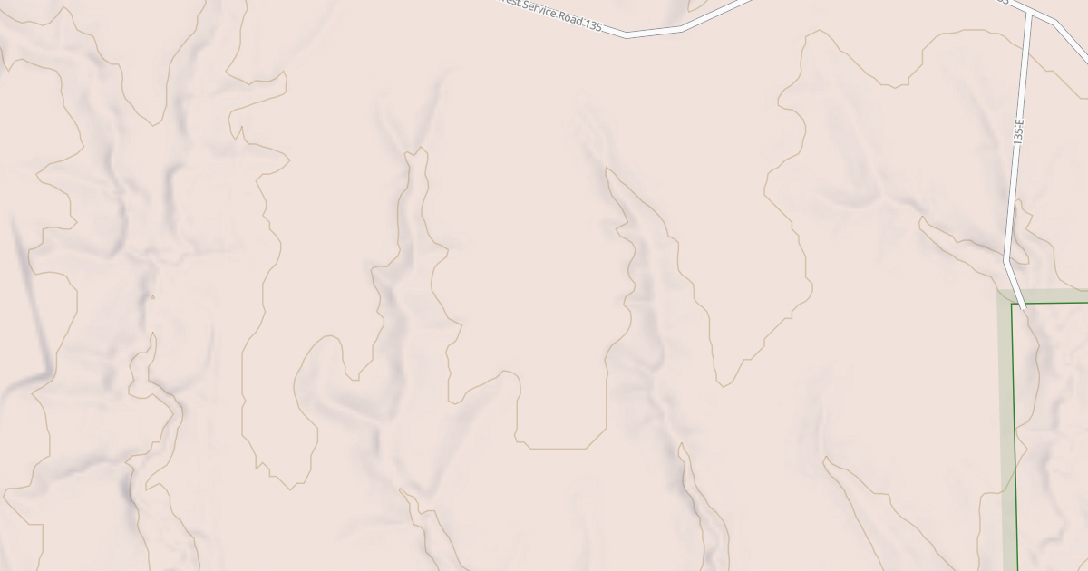 Map preview of USFS National Forest System Roads {D2E3E4DC-B4DD-402C-B6FD-A0F5F37EEB18}