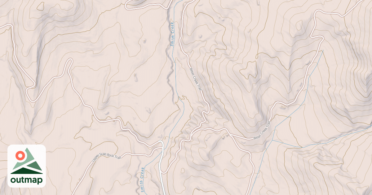 Map of BITTER CREEK