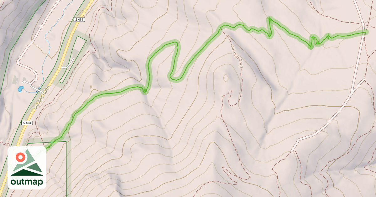 Map of T.R. Trail
