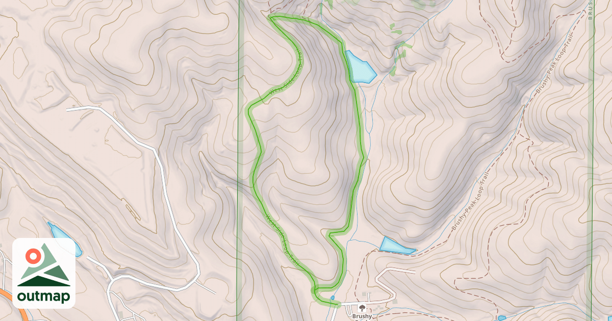 Map of West Side Loop Trail