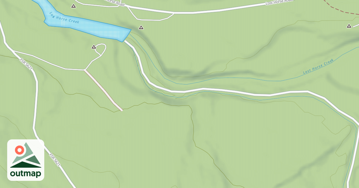 Map of (FDR) LOST HORSE DITCH