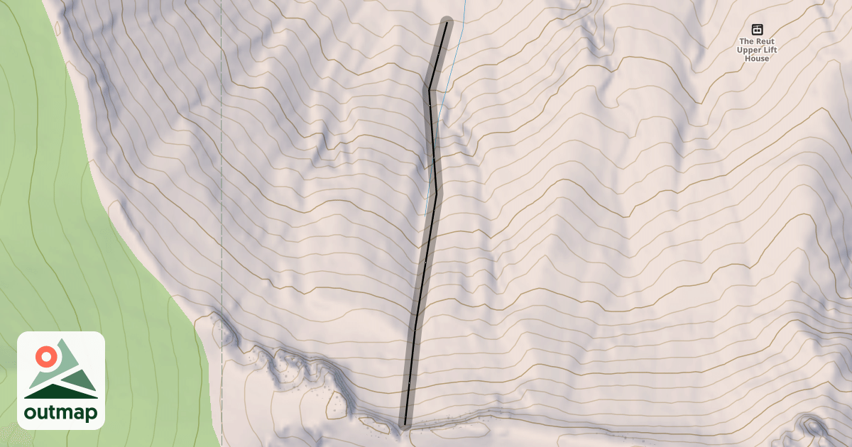 Map of Notch chute