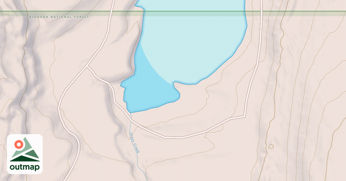 Map of USFS Motor Vehicle Use Map Trails 3278