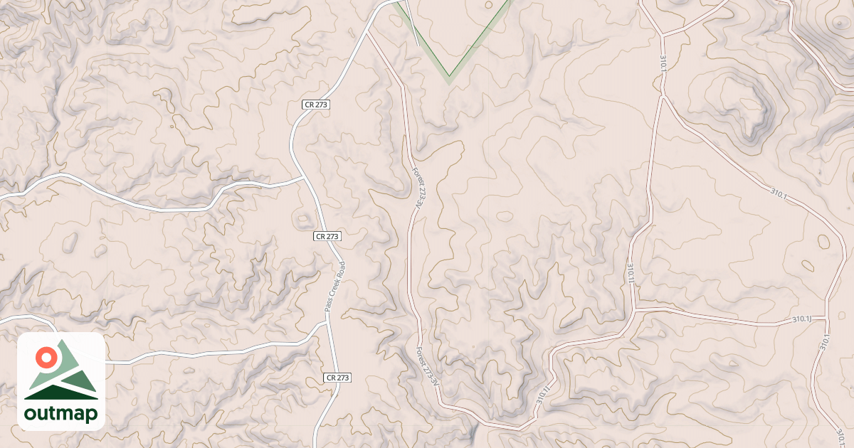 Map of Green Mountain