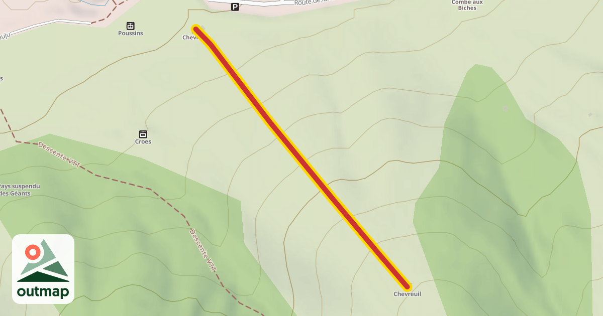Map of Chevreuil