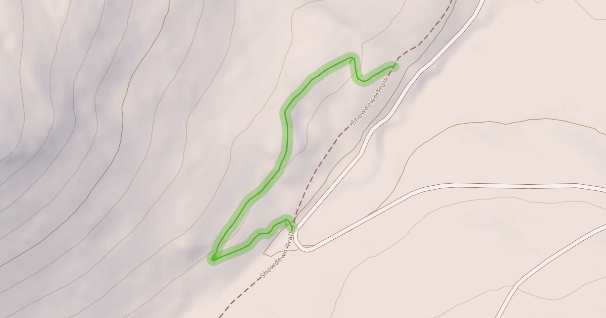 Map preview of Showdown Trail