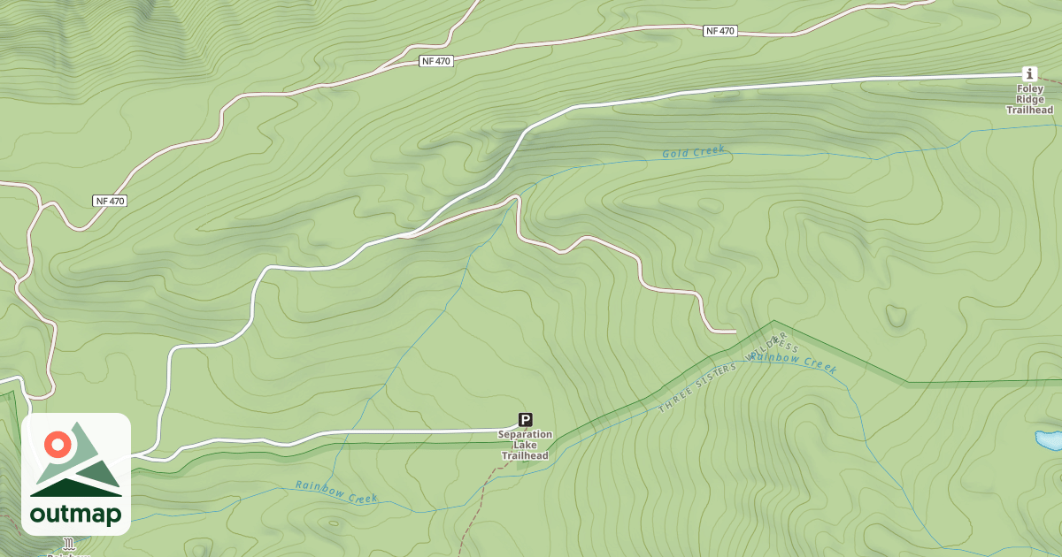 Map of FOLEY RIDGE