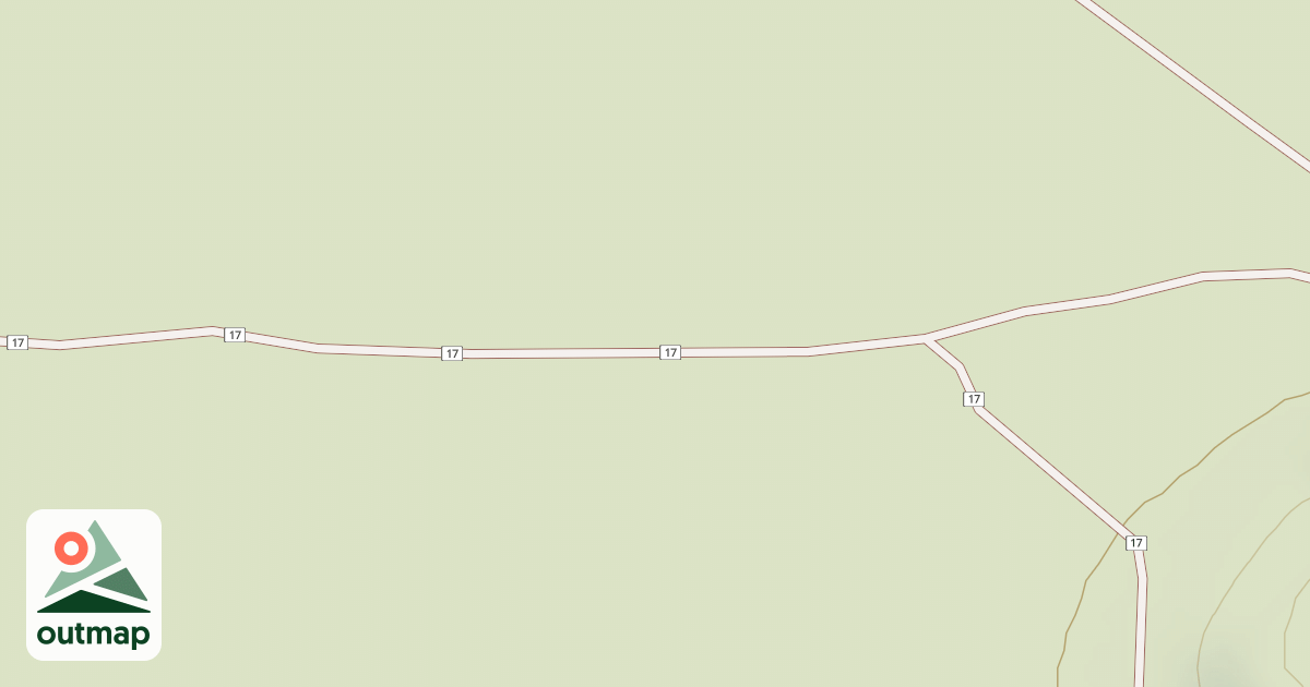 Map of Millican Plateau Tr 17