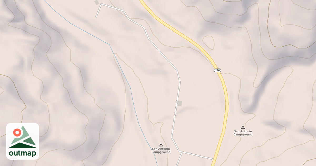 Map of SAN ANTONIO C G