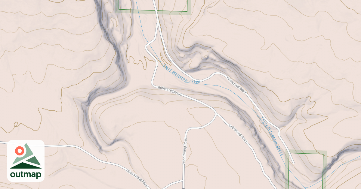 Map of JUG SPRING