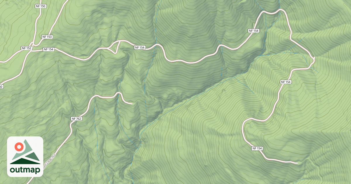 Map of FISHHOOK CAMP