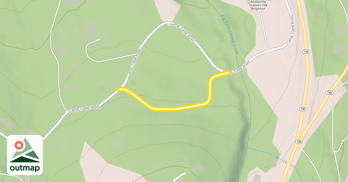Map of Camp Loop