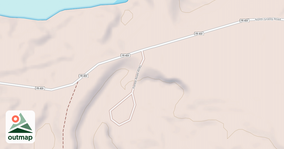 Map of GRASSY GRAVEL PIT