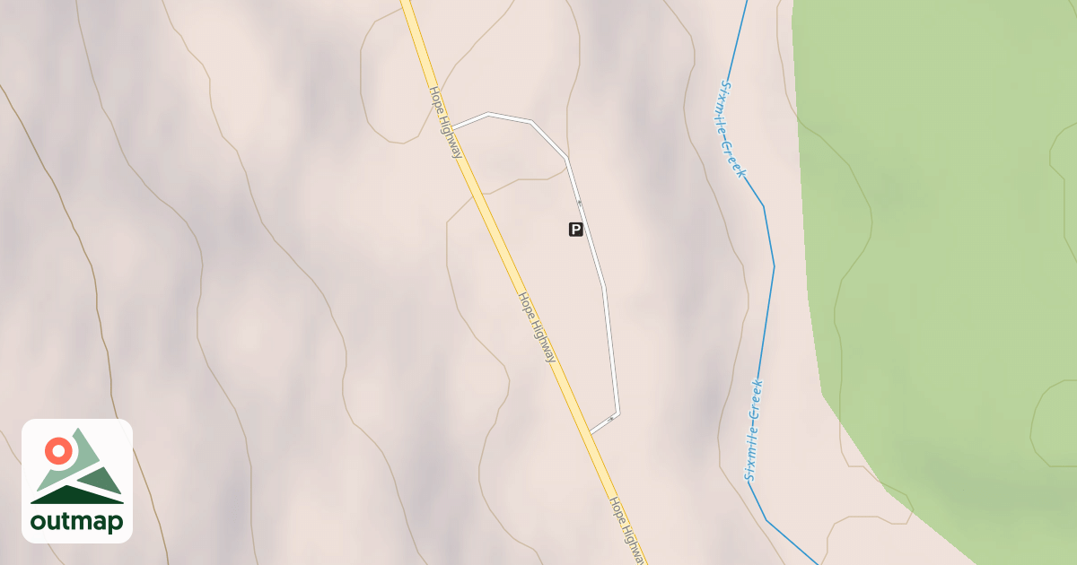 Map of SIXMILE DAY USE ROAD