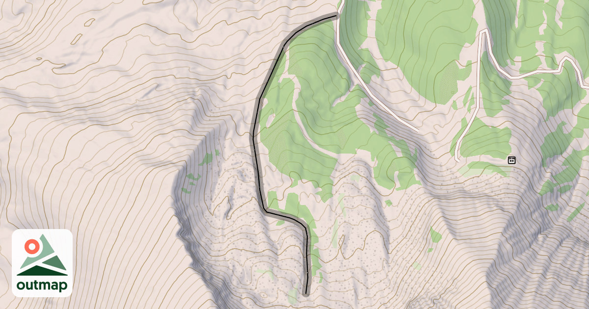 Map of Great Falls Gully
