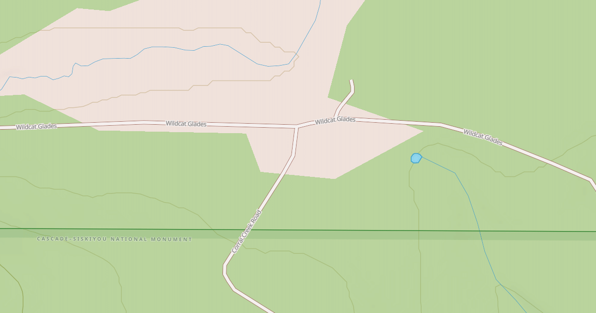 Map preview of Hyatt Lake