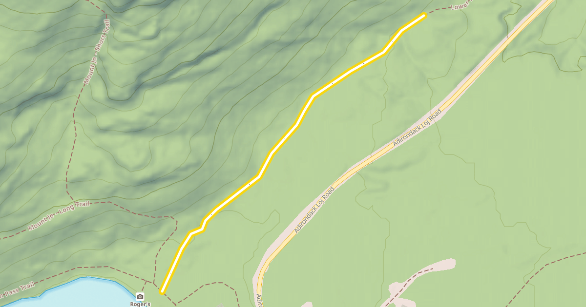Map preview of Rimrock Ski Trail