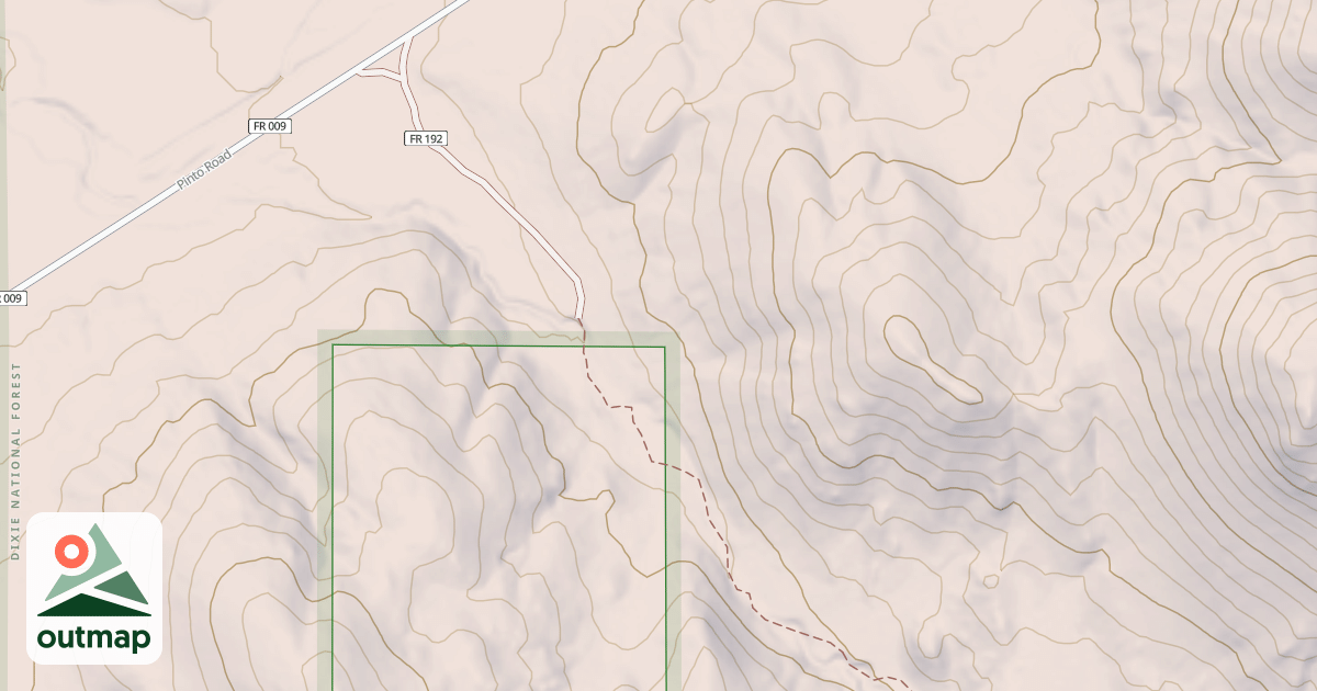 Map of USFS National Forest System Roads {8FC18107-6D49-4EF2-A5CC-F25D655C2989}