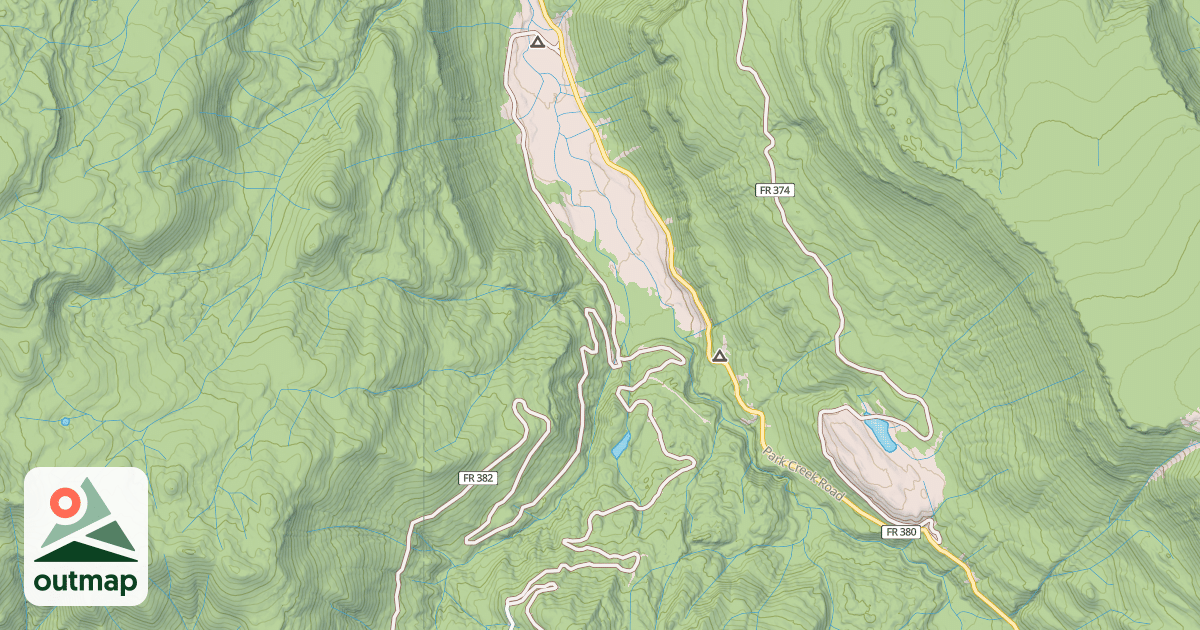 Map of PASS CR