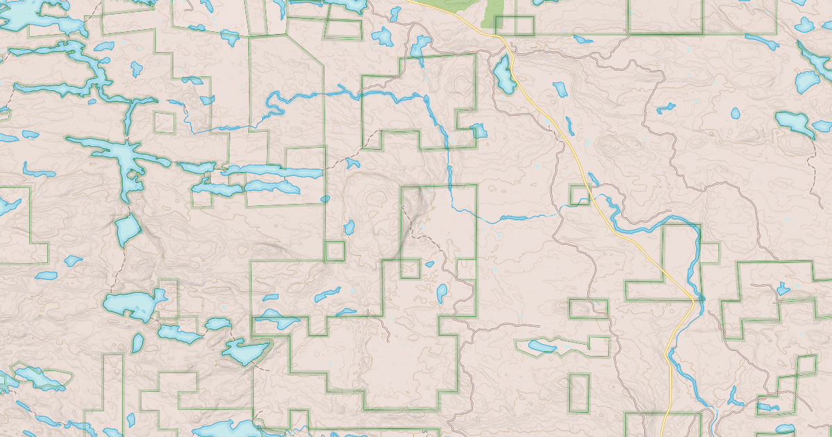 Map preview of EXPRESSWAY SNOWMOBILE ROUTE