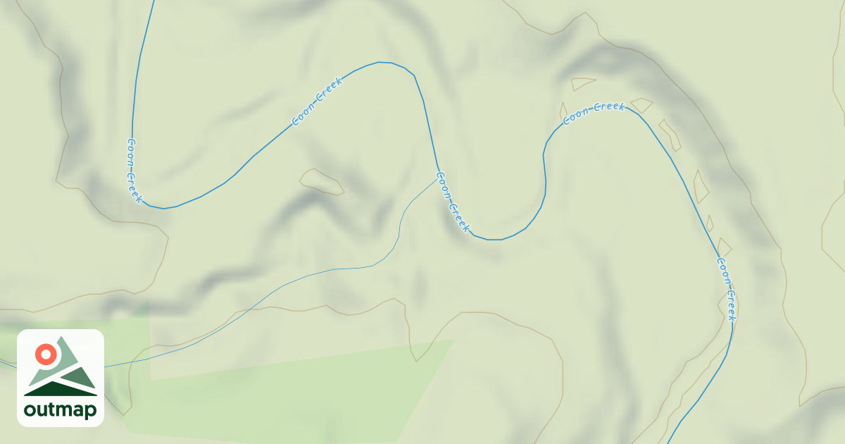Map of Shady Oaks Native Prairie Adventure Trails