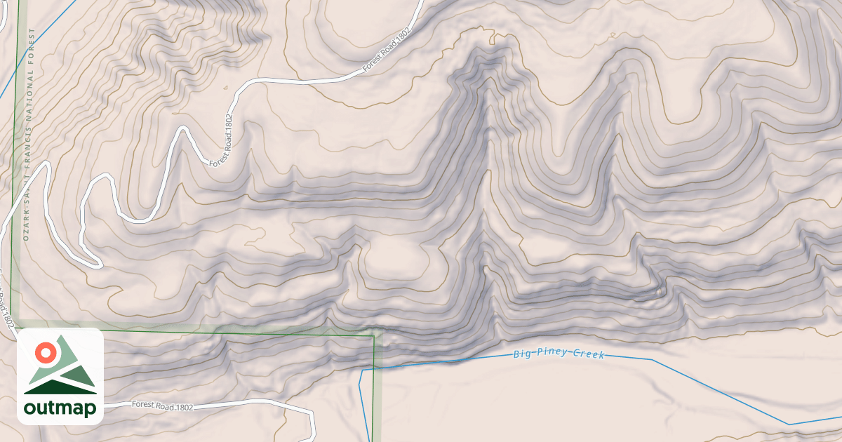 Map of USFS National Forest System Roads {089AA76C-8B71-463F-9C71-BF9284CEA720}