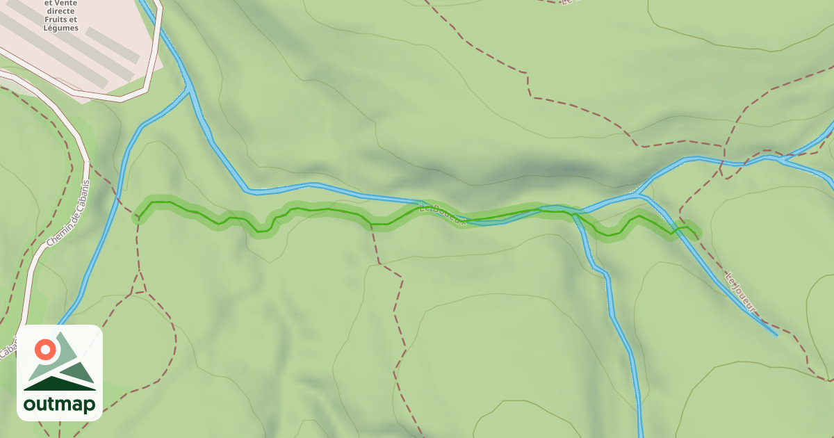 Map of Le Boueux