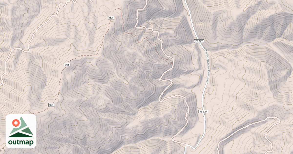 Map of Grand Mountain