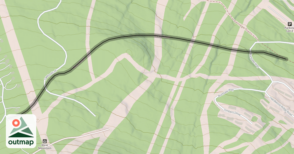 Map of West Knoll