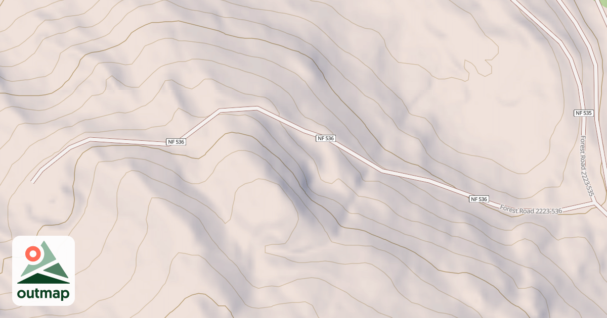 Map of UPPER SARDINE PIT #2