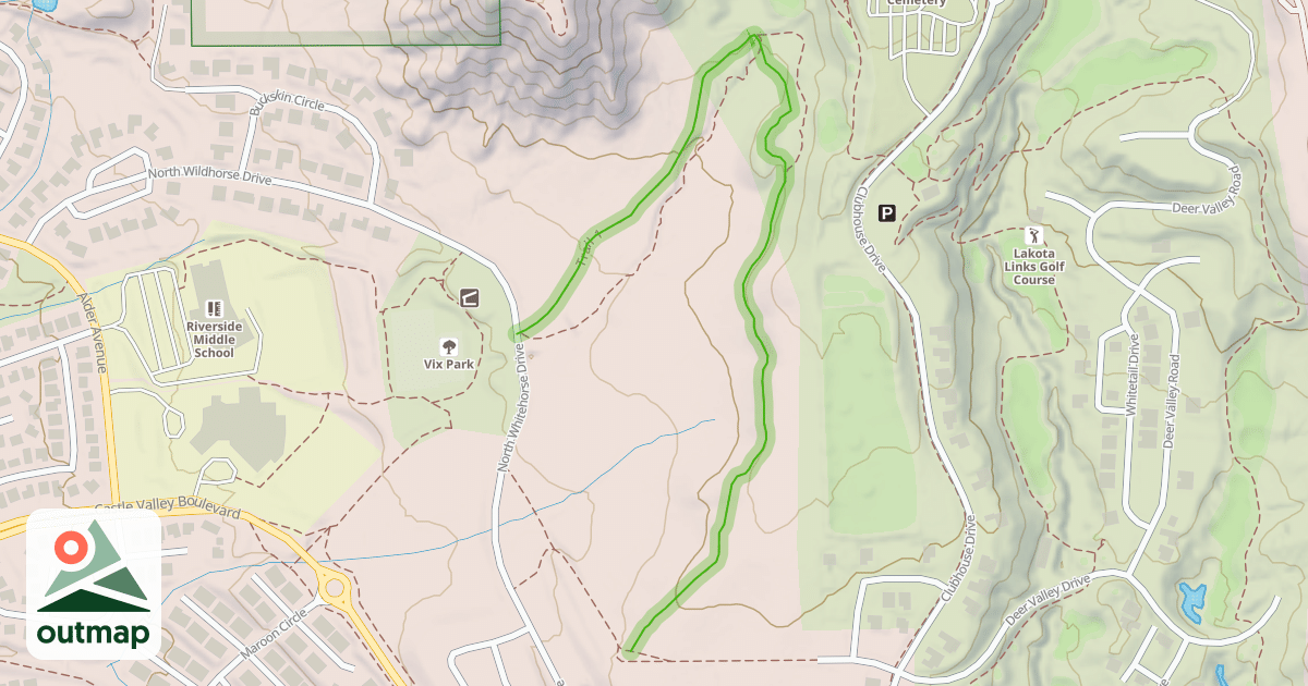 Map of Trail 1