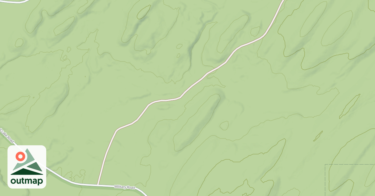 Map of MOGENE LAKE ROAD