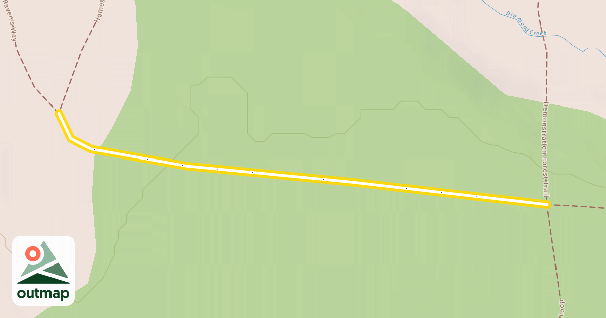 Map of Homestead Loop