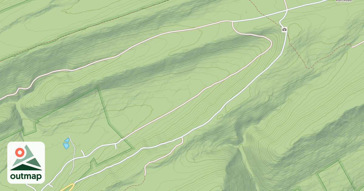Map of Bald Eagle State Forest Snowmobile Trails