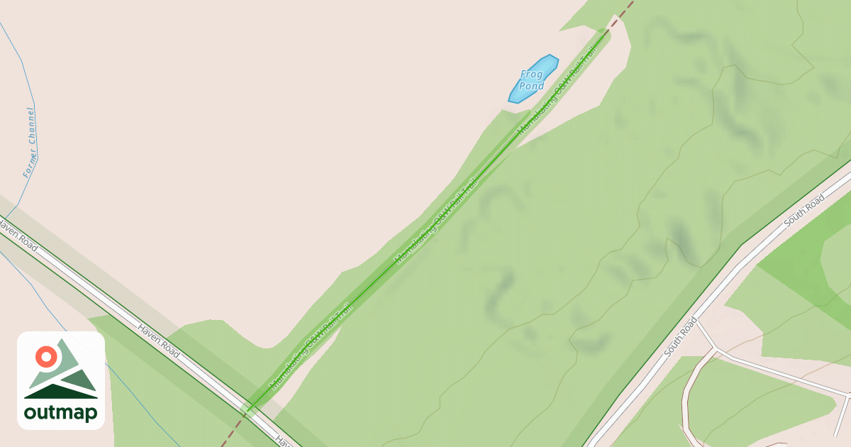 Map of Mamakating O&W Rail Trail