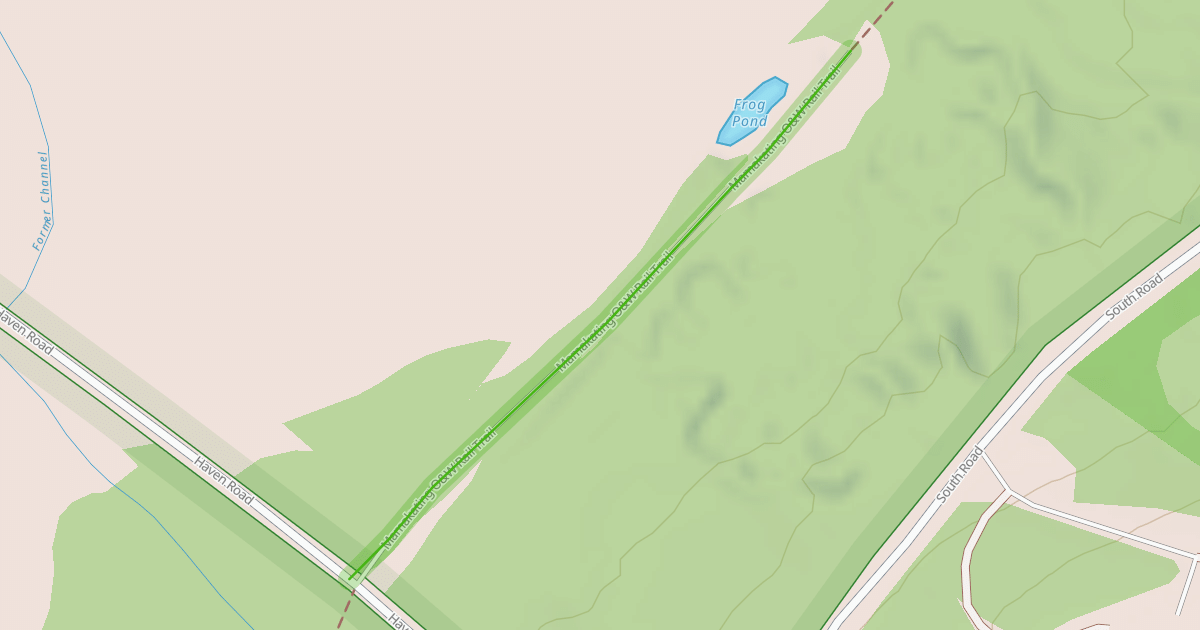 Map preview of Mamakating O&W Rail Trail